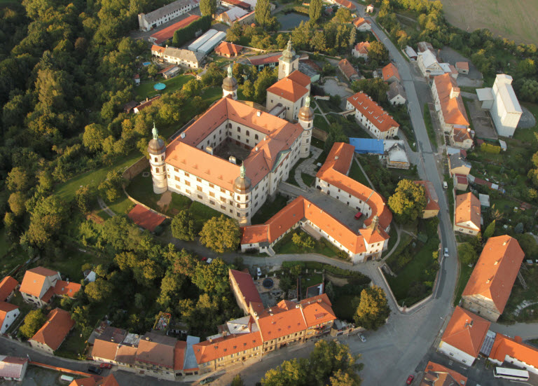 Castle in Kostelec nad Černými Lesy, Czech Republic (Czechia)